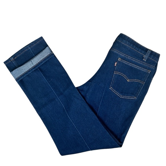 VINTAGE Levi's Action Jeans Men's Blue Dark Wash Denim Size 36W 32L